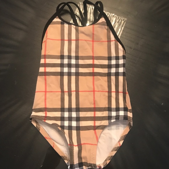burberry baby bathing suit